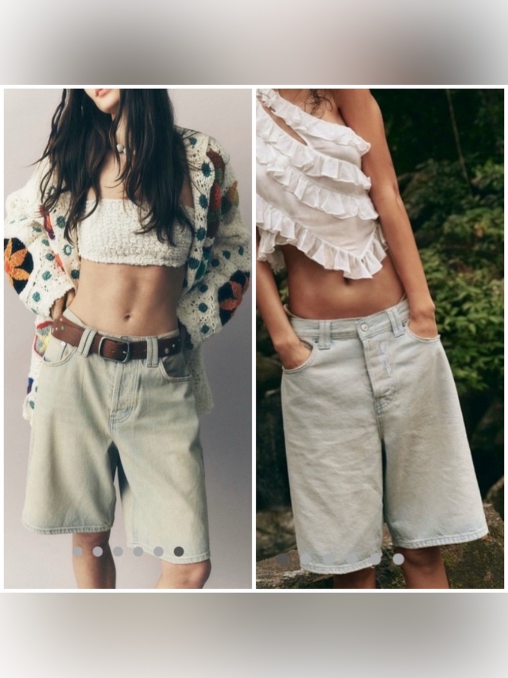 NWT Free People We The Free Montana Shorts - sand dune tan blue - 30